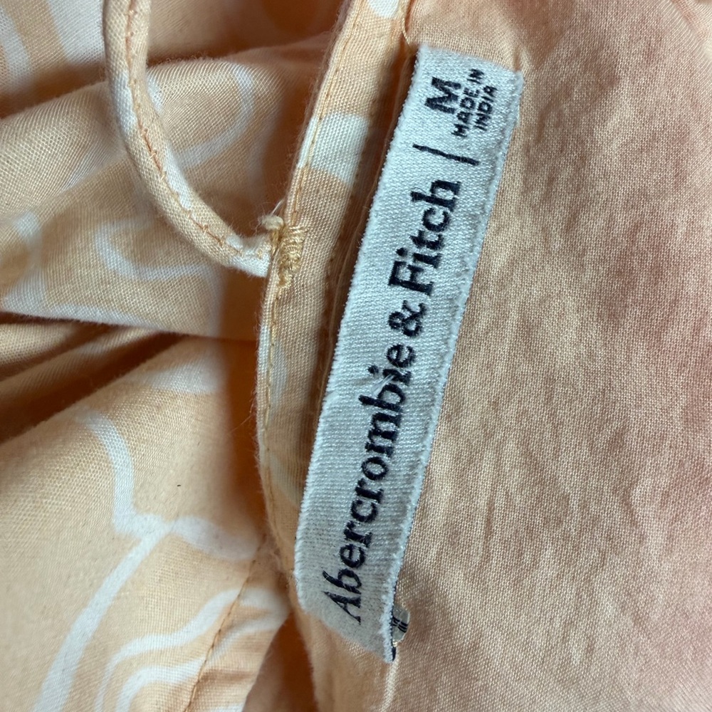 Abercrombie & Fitch Cream and White Patterned Top - Picture 5 of 6